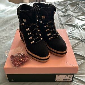 Kate Spade Suede Hiking Boots